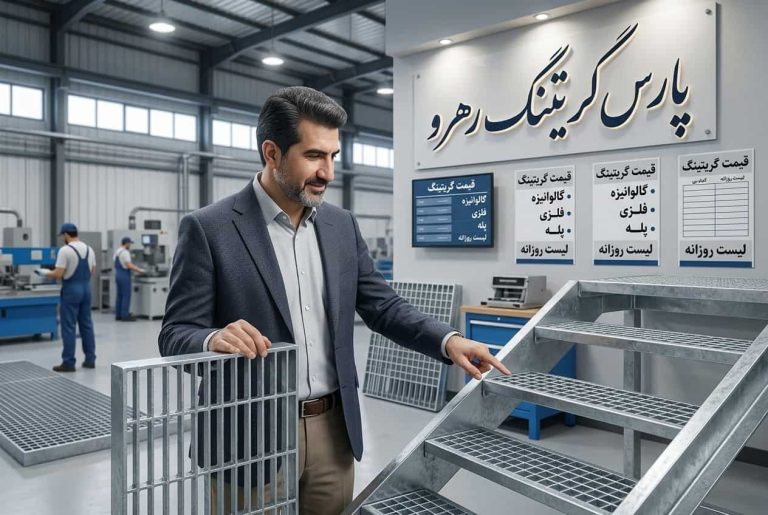 خرید گریتینگ فلزی و گالوانیزه از گروه صنعتی پارس گریتینگ